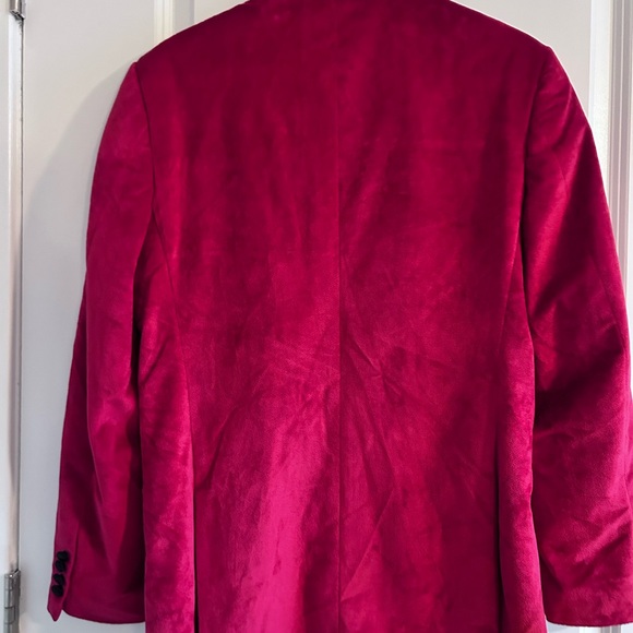 FERRECCI • Red Velvet Men’s Dress Jacket • 38R • - Picture 7 of 10
